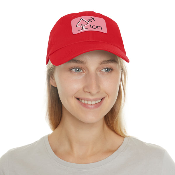 Reflection by JetLion – Premium Dad Hat with JetLionApp Spade Logo Patch | Clean, Minimal, Intentional