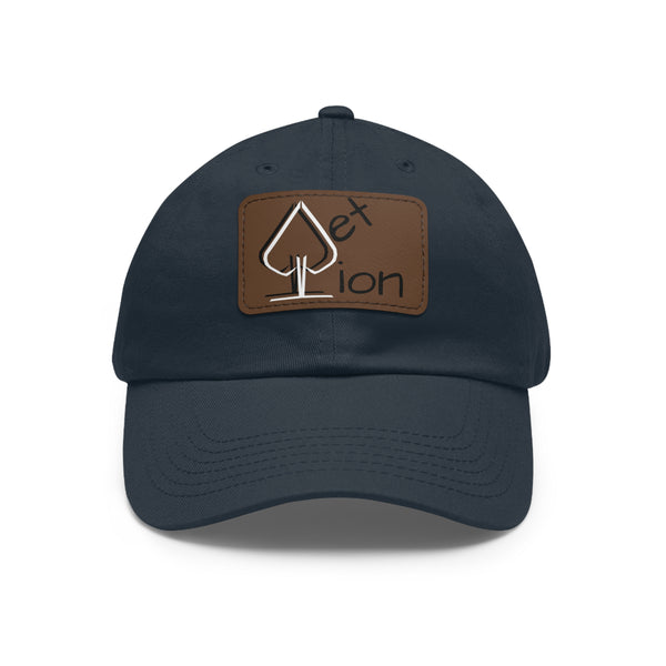 Reflection by JetLion – Premium Dad Hat with JetLionApp Spade Logo Patch | Clean, Minimal, Intentional