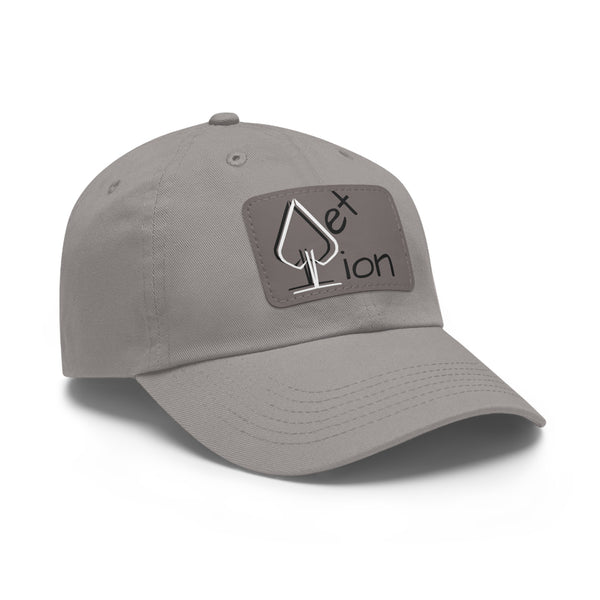 Reflection by JetLion – Premium Dad Hat with JetLionApp Spade Logo Patch | Clean, Minimal, Intentional