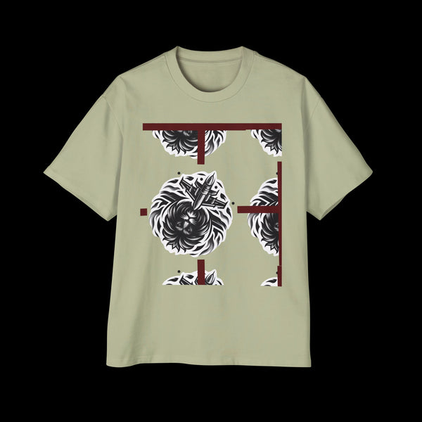 Resolute by JetLion – Statement Graphic Tee | Unshaken. Unmoved. Unapologetic. | Stylish Men's Oversized Tee, Graphic Tee, Casual Wear, Comfortable Shirt, Streetwear Fashion, Gift for Him