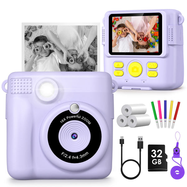 Kids Instant Print Camera
