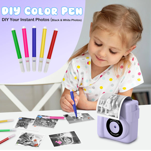 Kids Instant Print Camera