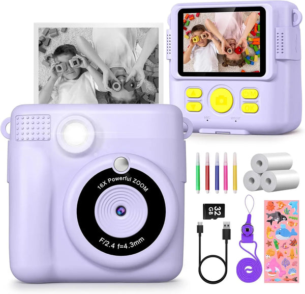 Kids Instant Print Camera