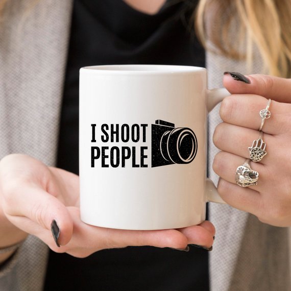 I Shoot People Coffee Mug