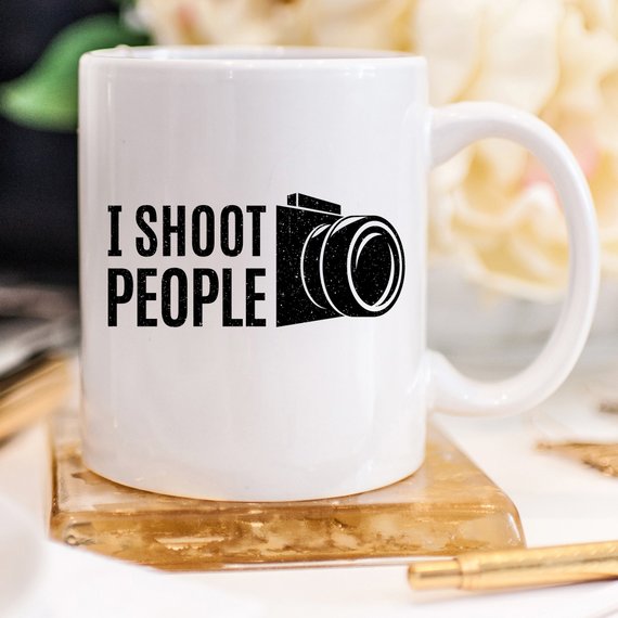 I Shoot People Coffee Mug