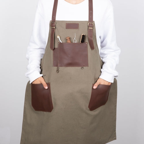Saddlestrings Handmade Leather Work Apron