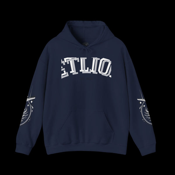 Manifest by JetLion Streak Hoodie:  Unisex Luxury Streetwear Hoodies x Gift for Him x JetLion Signature Drop