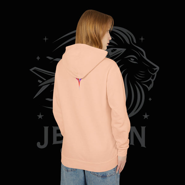 JetLion Present StarBurst Signature Lightweight Hoodie V1 — "JetLion" Cosmic Infused Graphic Sweatshirt