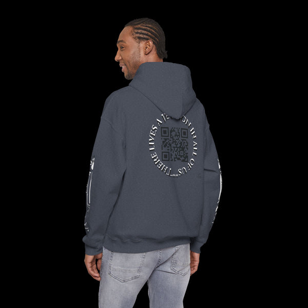 Manifest by JetLion Streak Hoodie:  Unisex Luxury Streetwear Hoodies x Gift for Him x JetLion Signature Drop