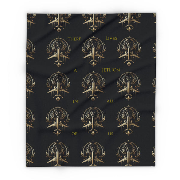 Flight Line Fleece: Premium Throw Blanket Gift x Cozy JetLion Home Drop (Copy)