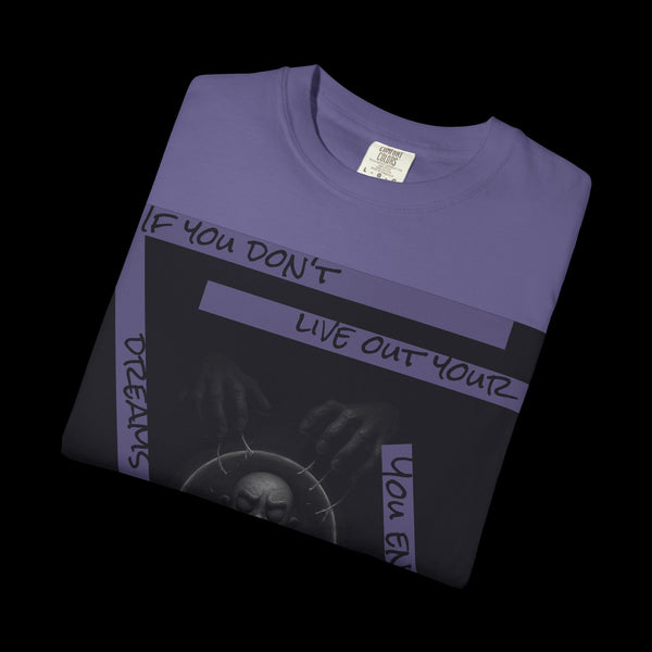 Phrazorblade by JetLion presents Detach | Inspirational Graphic Tee, Motivational T-Shirt, Unisex Casual Wear, Gift for Dreamers, Everyday Comfort, Unique Statement Shirt