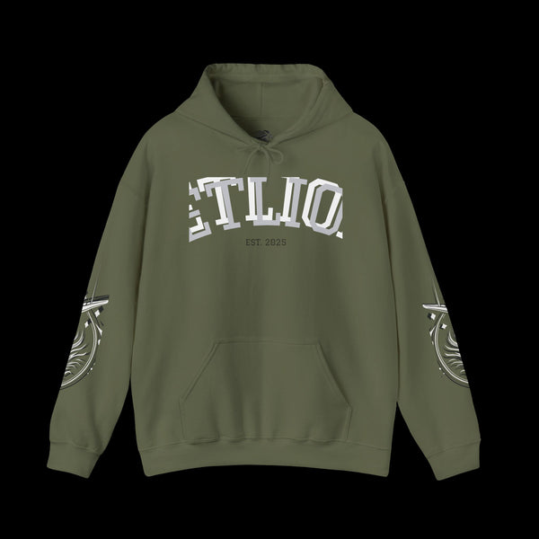 Manifest by JetLion Streak Hoodie:  Unisex Luxury Streetwear Hoodies x Gift for Him x JetLion Signature Drop