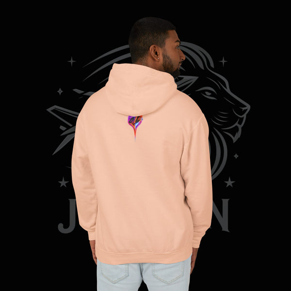 JetLion Present StarBurst Signature Lightweight Hoodie V1 — "JetLion" Cosmic Infused Graphic Sweatshirt