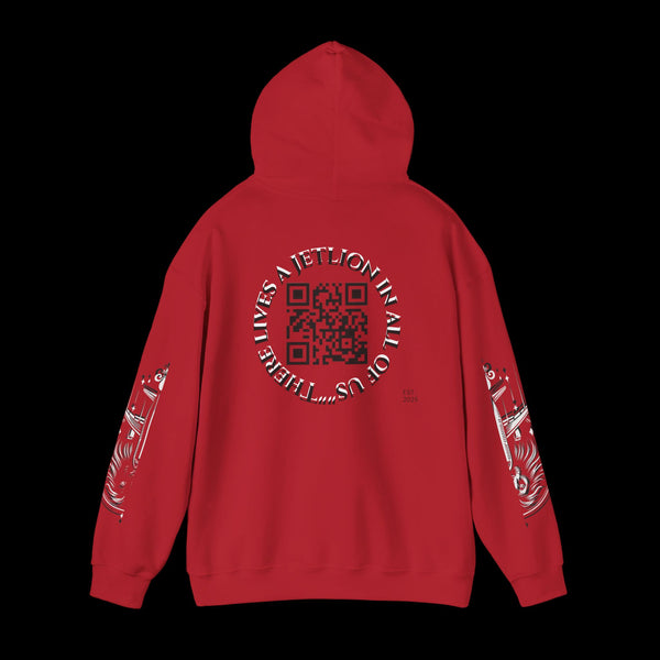 Manifest by JetLion Streak Hoodie:  Unisex Luxury Streetwear Hoodies x Gift for Him x JetLion Signature Drop