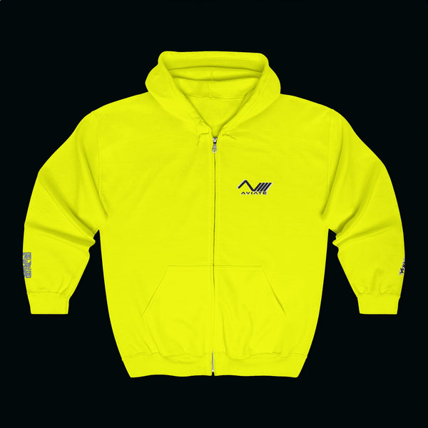 JetLion AVIATE Zip Hoodie — First Flight Edition