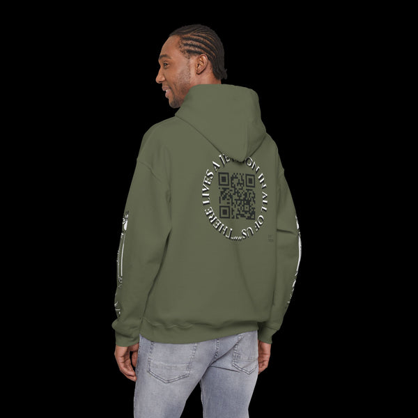 Manifest by JetLion Streak Hoodie:  Unisex Luxury Streetwear Hoodies x Gift for Him x JetLion Signature Drop