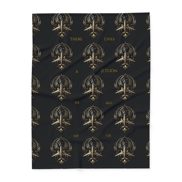 Flight Line Fleece: Premium Throw Blanket Gift x Cozy JetLion Home Drop (Copy)