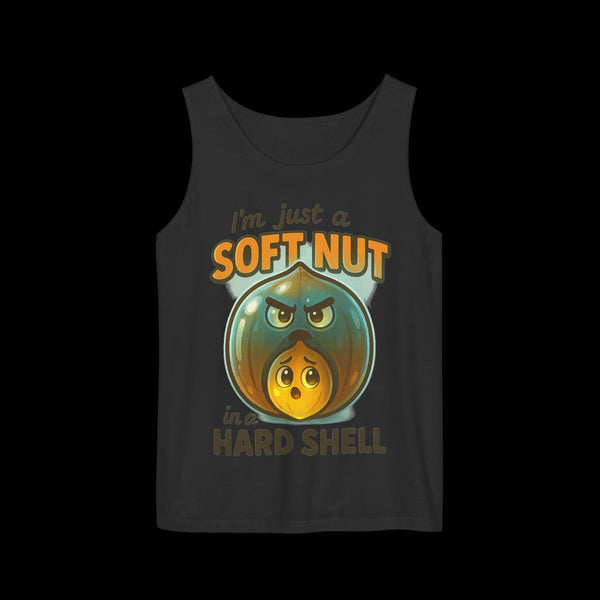Phrazorblade by JetLion presents OnGuard – Emotional Armor Tank for the Bold and Reserved | Summer Wear, Gift for Him/Her, Casual Layering, Animal Lovers