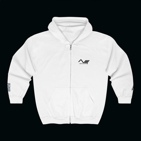 JetLion AVIATE Zip Hoodie — First Flight Edition
