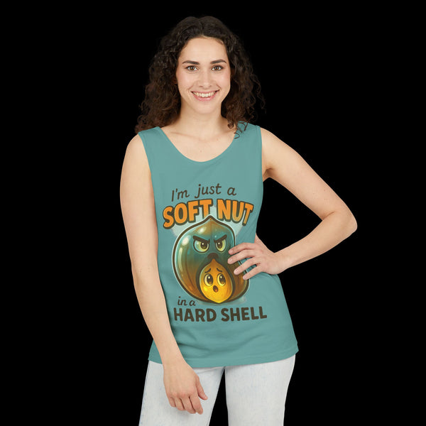 Phrazorblade by JetLion presents OnGuard – Emotional Armor Tank for the Bold and Reserved | Summer Wear, Gift for Him/Her, Casual Layering, Animal Lovers