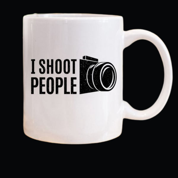 I Shoot People Coffee Mug