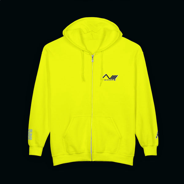 JetLion AVIATE Zip Hoodie — First Flight Edition