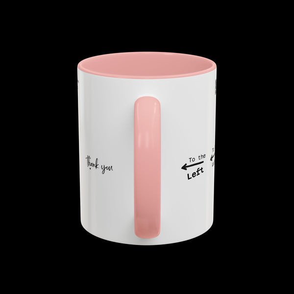 Adversity by JetLion presents Letmebe University Mug: Funny Minimalist Coffee Cup x Gift for the Unbothered x JetLion Mindset Drop