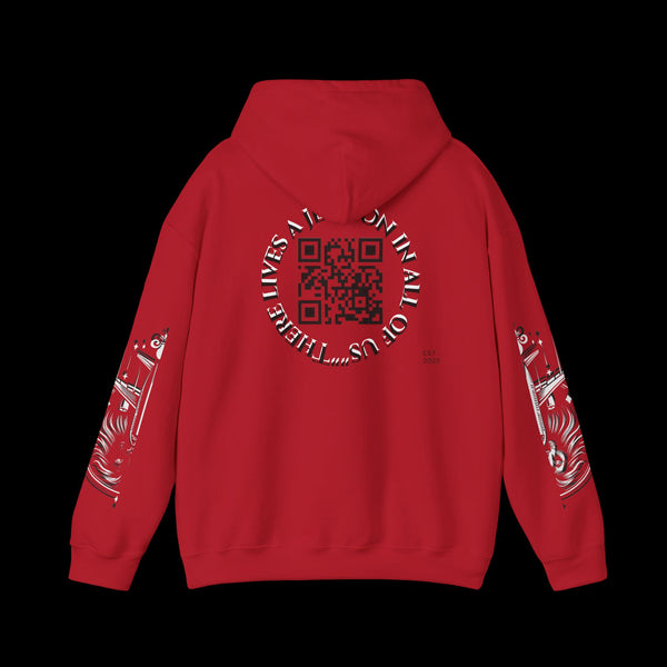 Manifest by JetLion Streak Hoodie:  Unisex Luxury Streetwear Hoodies x Gift for Him x JetLion Signature Drop