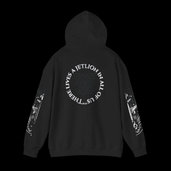 Manifest by JetLion Streak Hoodie:  Unisex Luxury Streetwear Hoodies x Gift for Him x JetLion Signature Drop