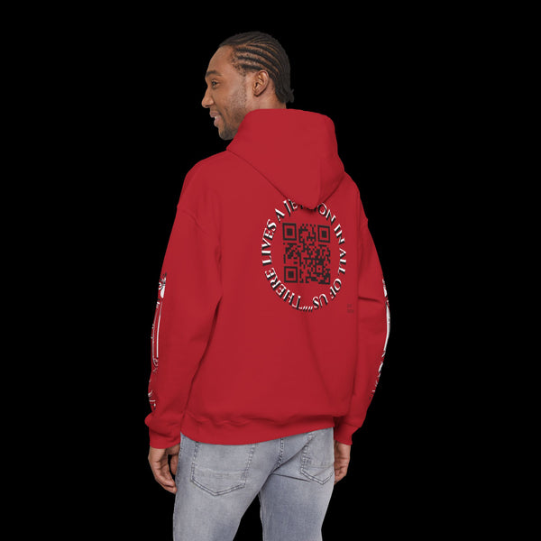 Manifest by JetLion Streak Hoodie:  Unisex Luxury Streetwear Hoodies x Gift for Him x JetLion Signature Drop