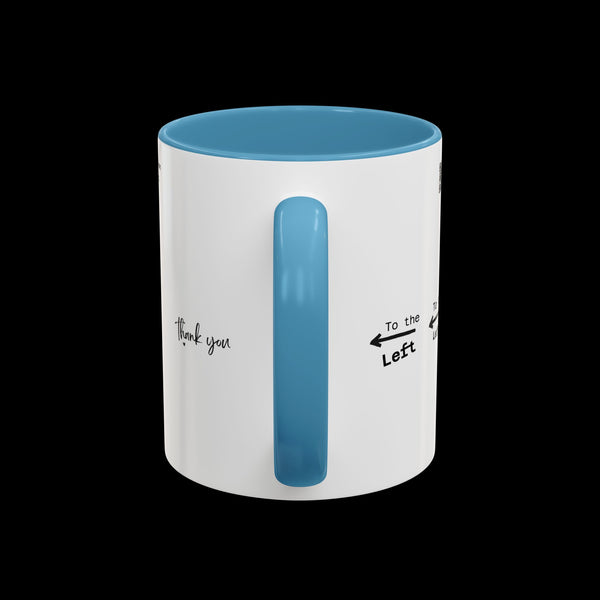 Adversity by JetLion presents Letmebe University Mug: Funny Minimalist Coffee Cup x Gift for the Unbothered x JetLion Mindset Drop