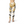 Womens White Marble w/ Black Gold Lines Leggings