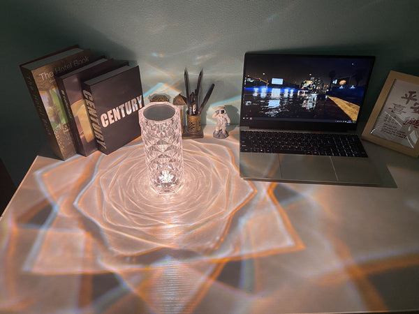 Crystal Desk Lamp Touch