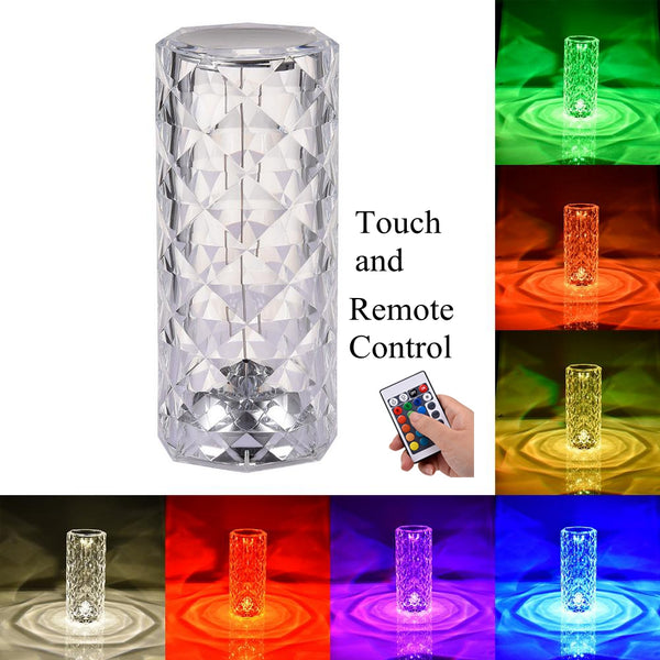 Crystal Desk Lamp Touch