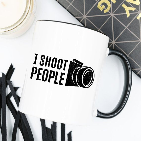 I Shoot People Coffee Mug